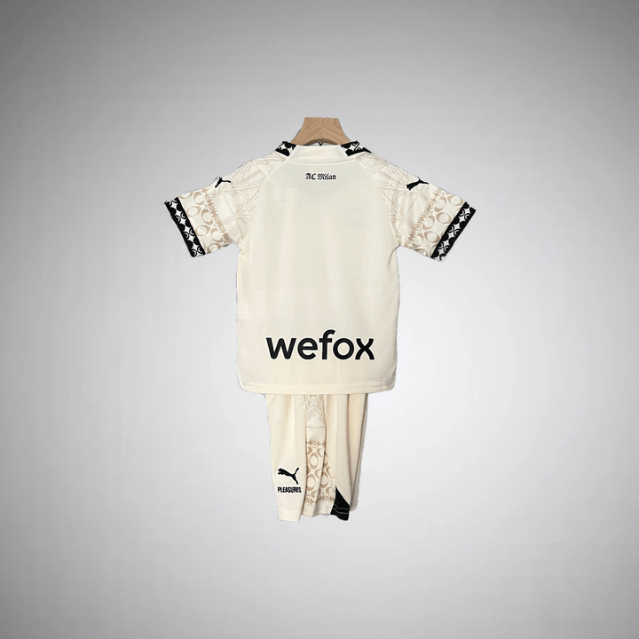 AC Milan "Aristocracy" Kids Size Kit - Premium Quality Kits at Football Monarch
