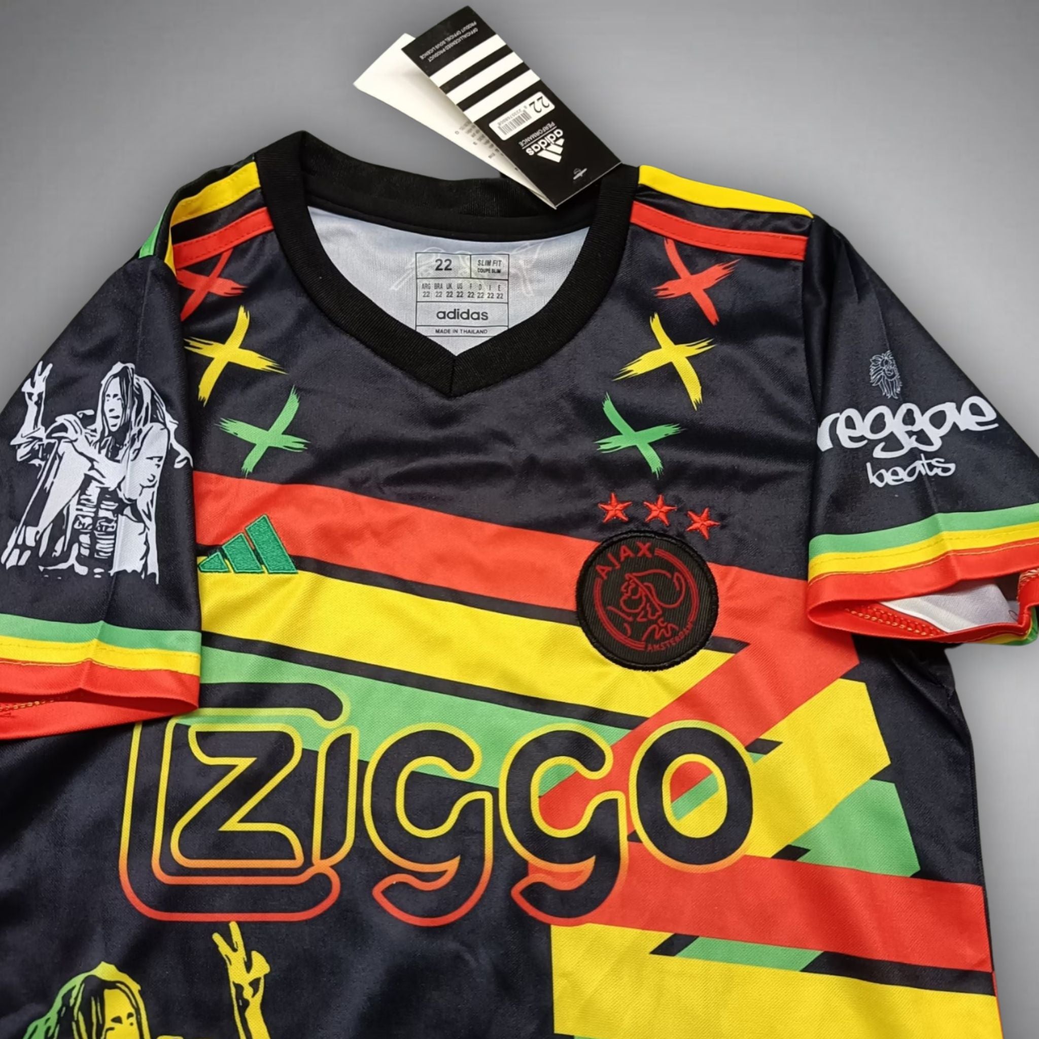 Ajax "Reggaeton" Premium Kids Size Kit - Premium Quality Kits at Football Monarch