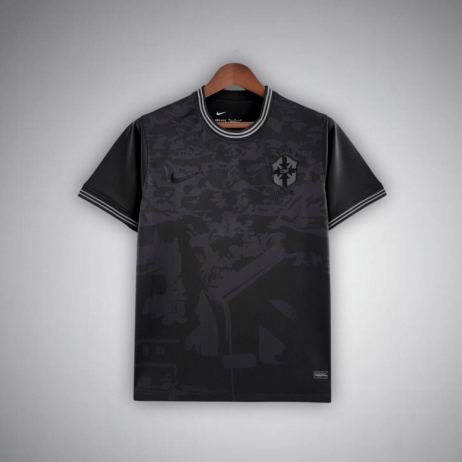 Brazil "Blackout" Premium Kit - Premium Quality Kits at Football Monarch