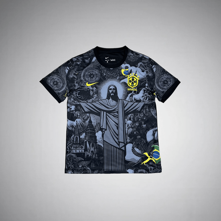 Brazil "Jesus" Premium Kit - Premium Quality Kits at Football Monarch