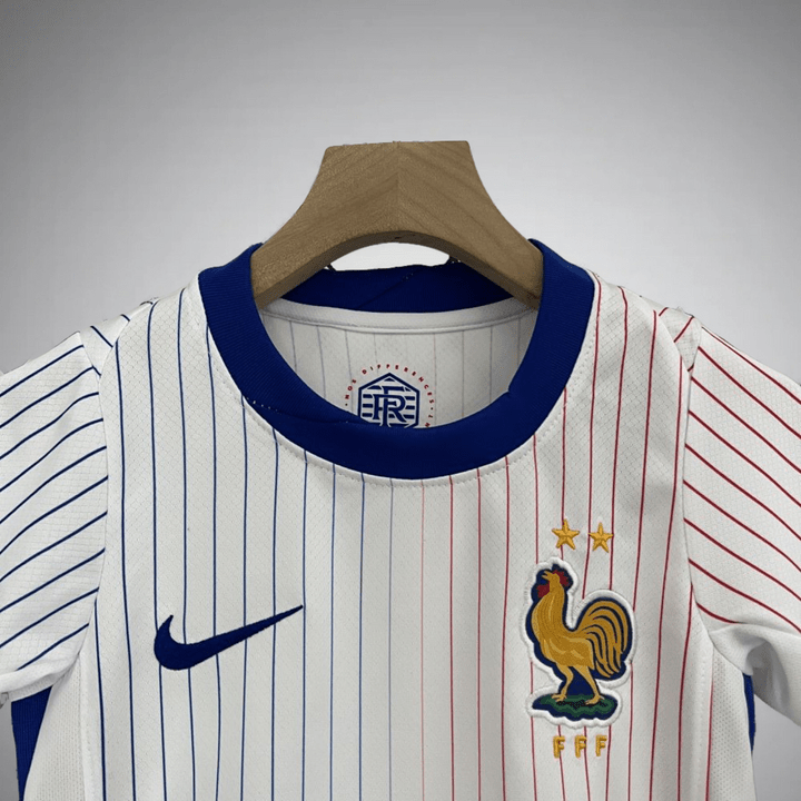 France 2024 Away Kids Size Kit - Premium Quality Kits at Football Monarch