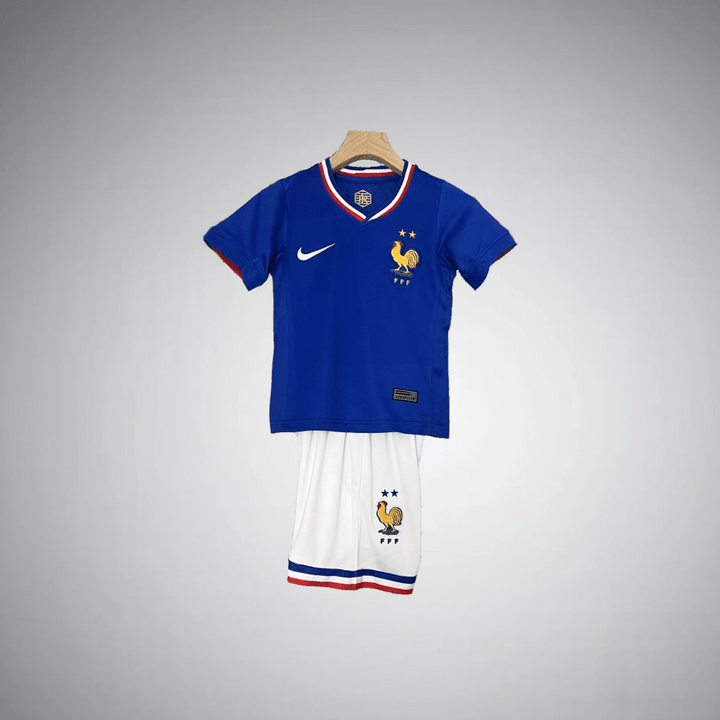 France 2024 Home Kids Size Kit - Premium Quality Kits at Football Monarch