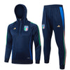 Italy Turquoise and Dark Blue Premium Tracksuit - Premium Quality Kits at Football Monarch