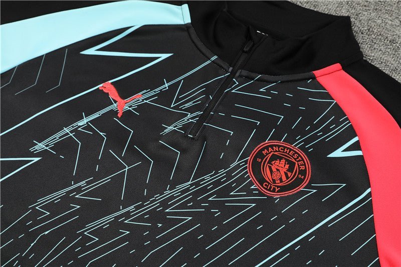 Manchester City "Lightning Sky" Premium Tracksuit - Premium Quality Kits at Football Monarch
