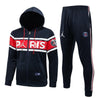 PSG Dark Blue and Red Premium Tracksuit - Premium Quality Kits at Football Monarch