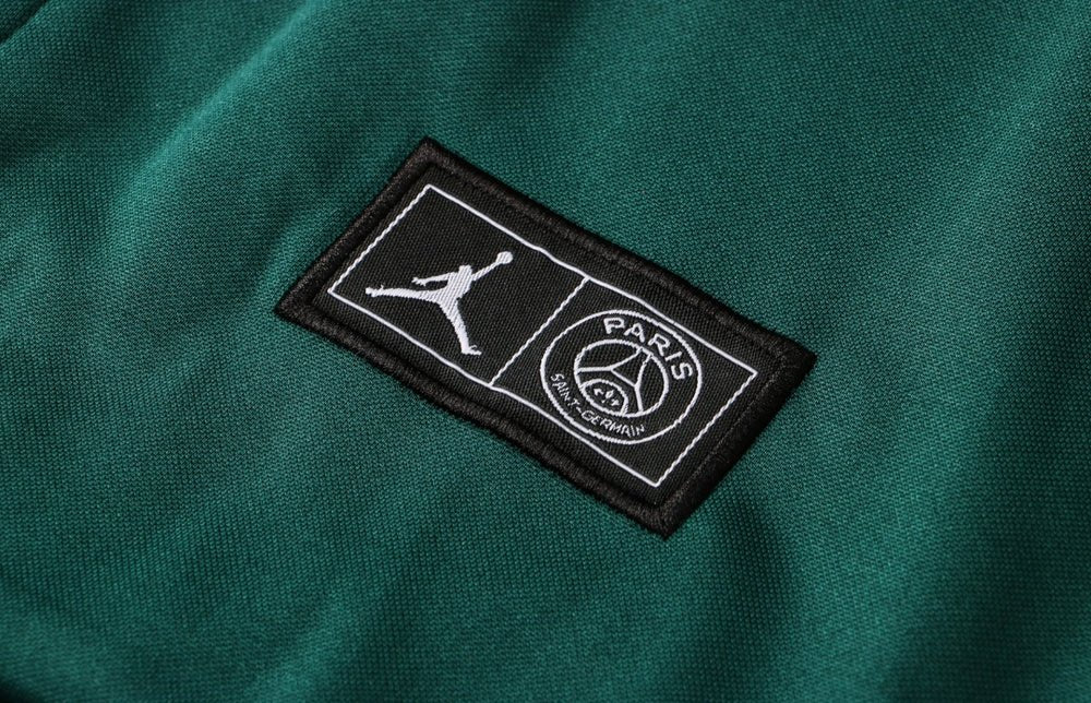 PSG Dark Green and White Premium Tracksuit - Premium Quality Kits at Football Monarch
