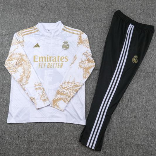 Real Madrid "Golden Dynasty" Premium Tracksuit - Premium Quality Kits at Football Monarch