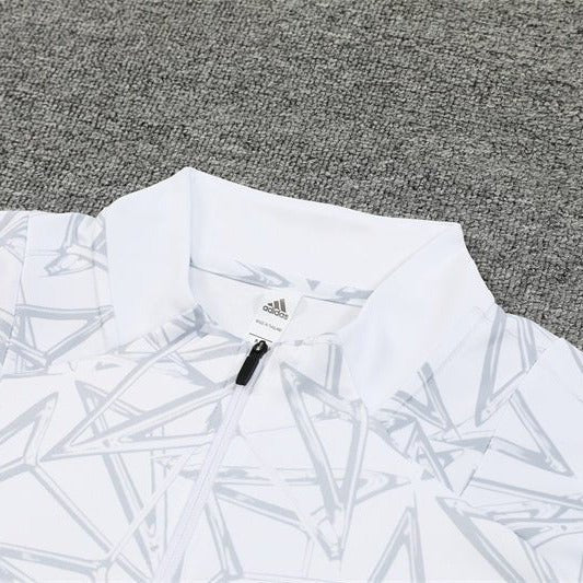 Real Madrid "White Armor" Premium Tracksuit - Premium Quality Kits at Football Monarch