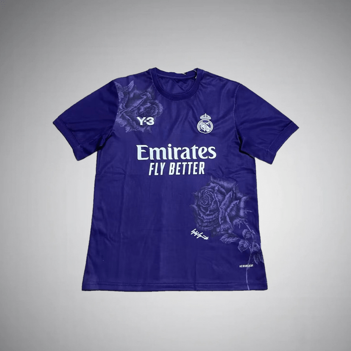 Real Madrid x Y3 4th Purple Kit - Premium Quality Kits at Football Monarch